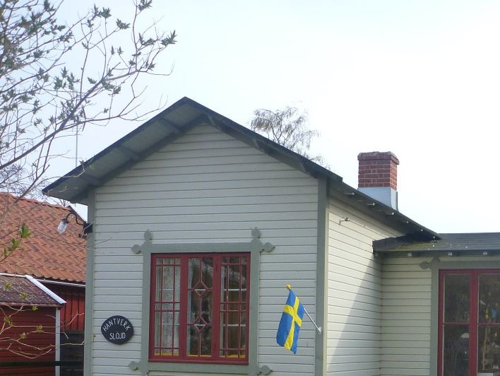 SLÖJDHUSET i Fotoateljen på
Olssonska Gården
i Torsås
Nu i FOTOATELJEN vid stora huset.